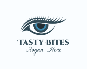 Blue Eye Lashes  Logo