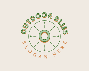 Minimalist Camping Business logo design