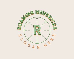 Minimalist Camping Business logo