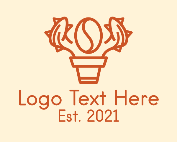 Pour Over logo example 2