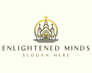 Church Religion Cross logo