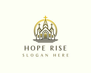 Church Religion Cross logo