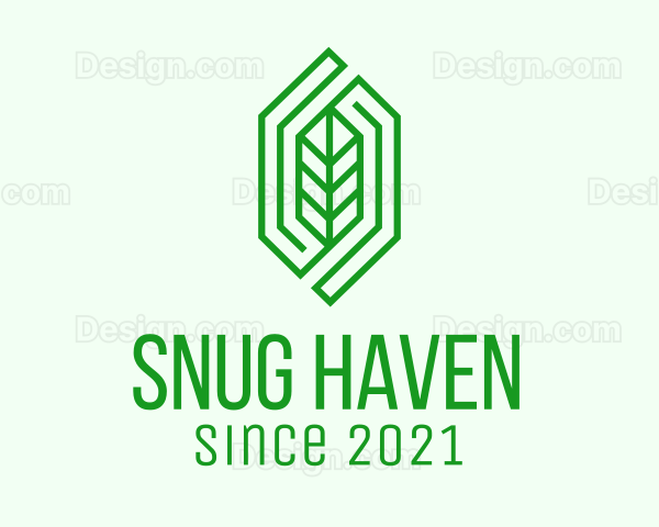 Green Leaf Herb Logo