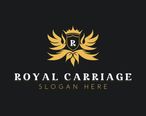 Royal Crown Shield logo design