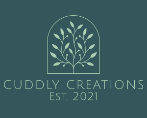 Nature Garden Plant logo design