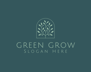 Nature Garden Plant logo design