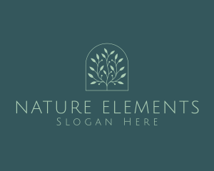 Nature Garden Plant logo design