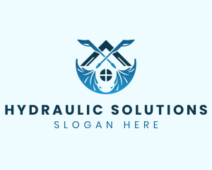 Home Hydraulic Pressure Wash logo design