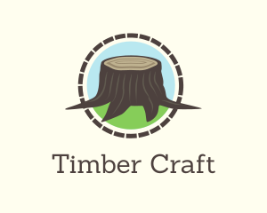 Wood Stump Lumber logo
