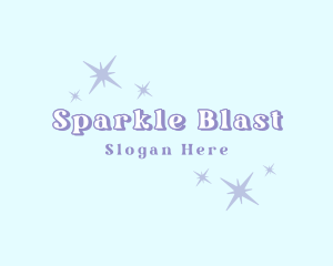 Cosmic Stardust Sparkle logo design