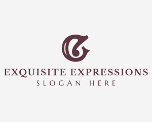 Stylish Calligraphy Business logo