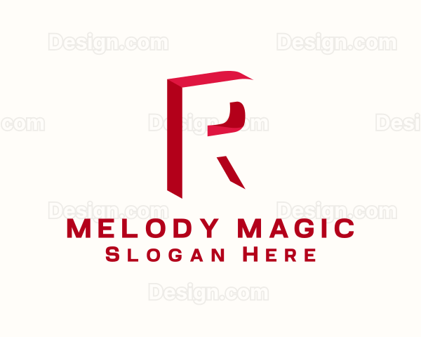 Web Blog Media Letter R Logo