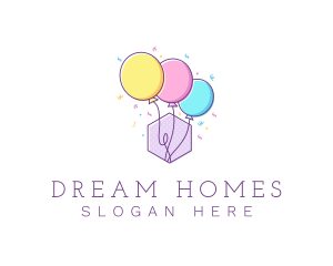 Event Party Balloon Logo