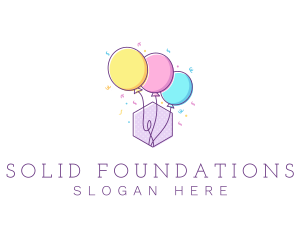 Event Party Balloon Logo