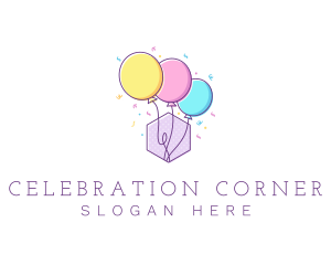 Event Party Balloon logo design