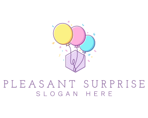 Event Party Balloon logo design