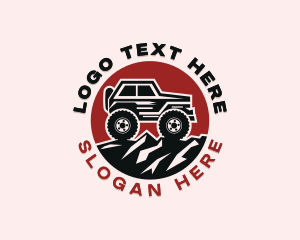 Off Road Vehicle Mountain logo