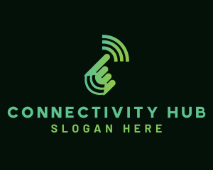 Green Hand Signal logo