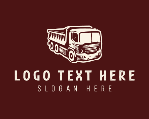 Pickup Dump Truckload Logo