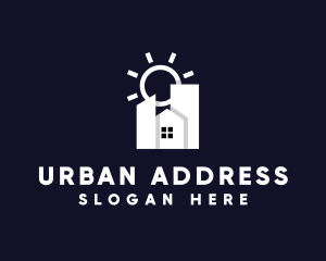 Sun Urban City Housing logo design