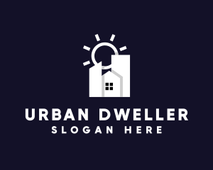 Sun Urban City Housing logo design