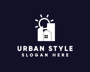 Sun Urban City Housing logo design