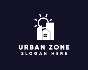 Sun Urban City Housing logo design