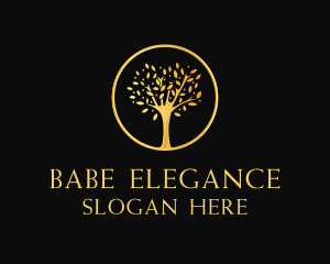 Elegant Tree Luxury logo design