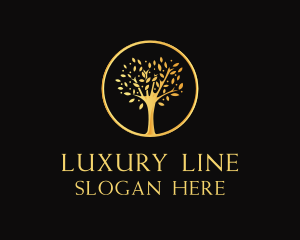 Elegant Tree Luxury logo design