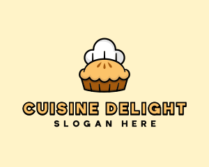 Chef Dessert Pie  logo design