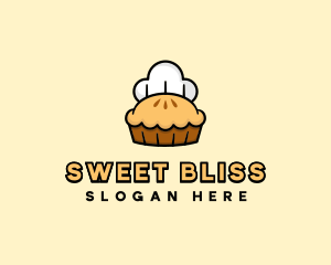 Chef Dessert Pie  logo design