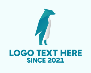 Blue Penguin Origami  logo