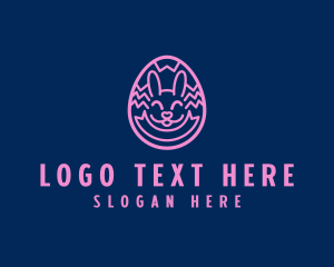 Easter Egg Bunny  logo