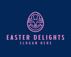 Easter Egg Bunny  logo