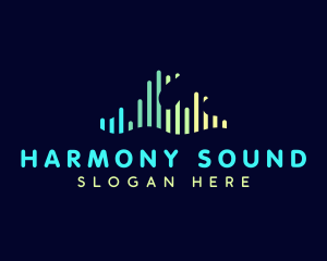 Ocean Sound Wave logo design