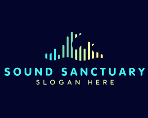 Ocean Sound Wave logo design