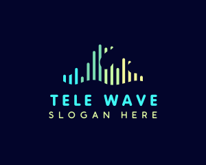 Ocean Sound Wave logo design