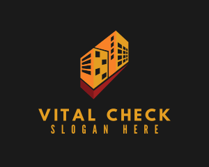 Check Building Developer logo design