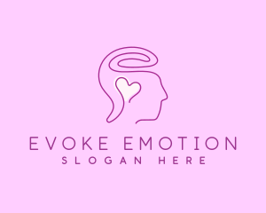 Mental Health Love logo design