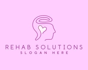 Mental Health Love logo design