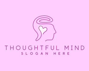 Mental Health Love logo design