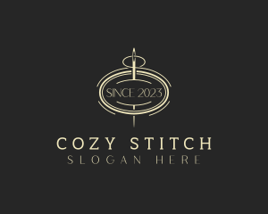 Tailor Needle Thread logo design