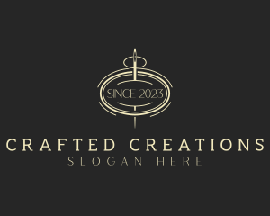 Tailor Needle Thread logo design