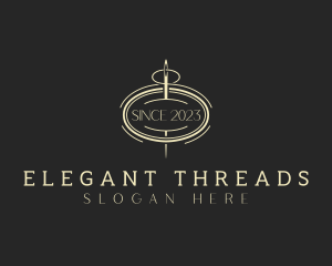 Tailor Needle Thread logo design