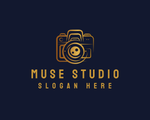 Photo Studio Camera logo design