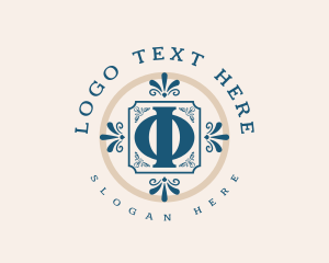 Luxury Greek Phi logo