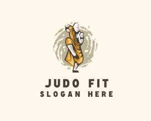 Judo Karate Fighter logo