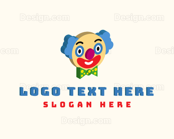 Birthday Clown Party Logo