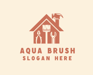 Home Maintenance Renovation logo design