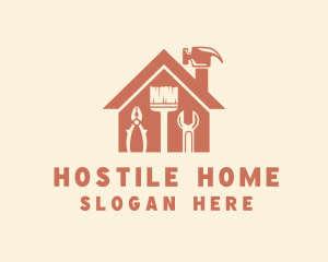 Home Maintenance Renovation logo design